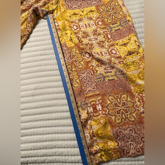 Christian Siriano Geometric  Wide Leg Pants Med (a4 - Picture 11 of 15